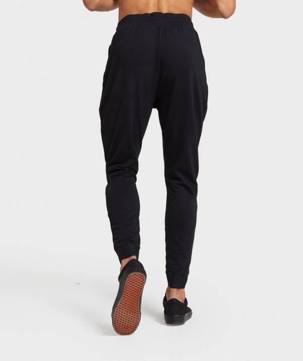 Panske Joggers Gymshark Critical Zip Čierne | ZR3412968